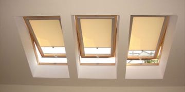 Rolety na okna dachowe