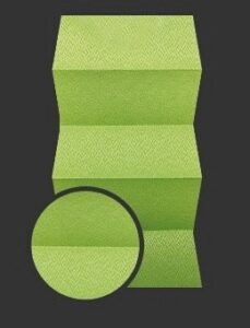 tkanina plisy kod OPAL 115 - kolor Zielony - Plisa jednolita Półprzezroczysta (Parametry: Gramatura 80 g/m2, Grubość 0.12 mm, Skład 100% PES) - Marka: Verosun Warszawa Kobyłka